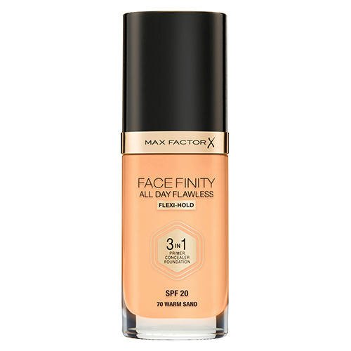 Основа тональная для лица `MAX FACTOR` FACEFINITY ALL DAY FLAWLESS 3 в 1 тон 45