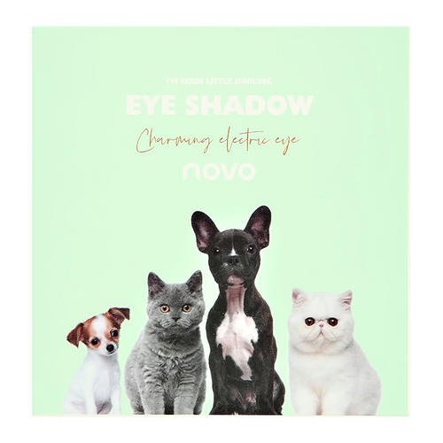 Палетка теней для век `NOVO` I`M YOUR LITTLE DARLING тон 03 — изображение 2
