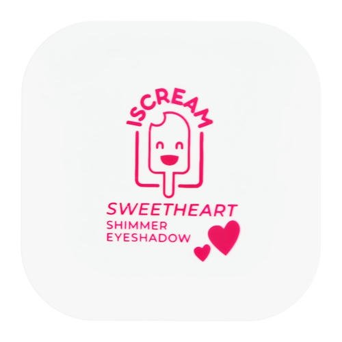 Тени для век `ISCREAM` SWEETHEART с шиммером тон 03 chocolate — изображение 2
