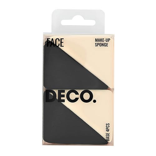 Спонжи для макияжа `DECO.` BASE клиновидные (латекс) 4 шт — изображение 2