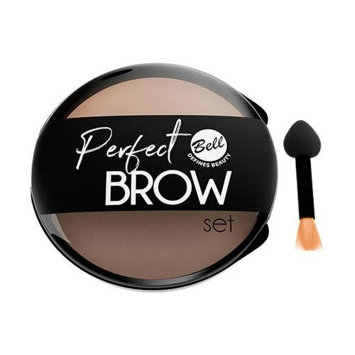 Набор для бровей `BELL` PERFECT BROW SET тон 02 — изображение 3