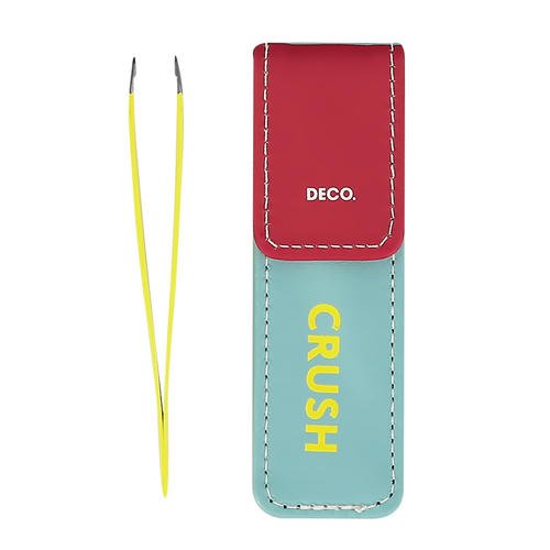 Пинцет для бровей `DECO.` CRUSH CRUSH CRUSH в чехле — изображение 2