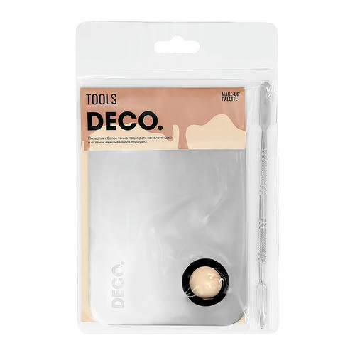Палитра `DECO.` для смешивания косметики со шпателем — изображение 2