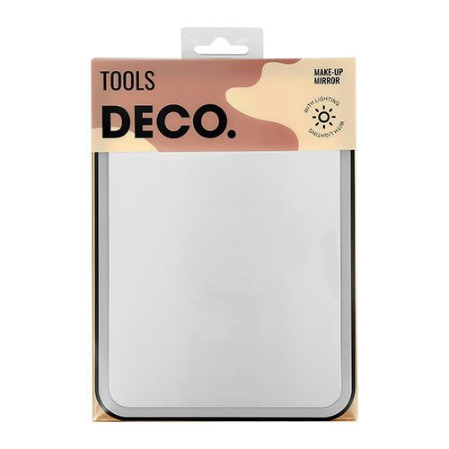 Зеркало для макияжа `DECO.` настольное с подсветкой 22x16 см — изображение 2