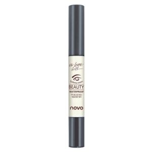 Помада для бровей `NOVO` BEAUTY EYEBROW с кисточкой тон 03