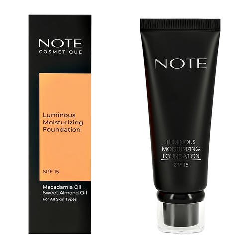 Основа тональная для лица `NOTE` LUMINOUS MOISTURIZING FOUNDATION увлажняющая с эффектом сияния тон 116 — изображение 3