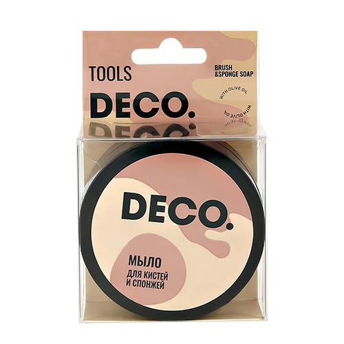 Мыло `DECO.` для очищения кистей и спонжей 40 г — изображение 2