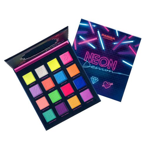 Палетка теней для век `PARISA` NEON DEMON тон 04 — изображение 2