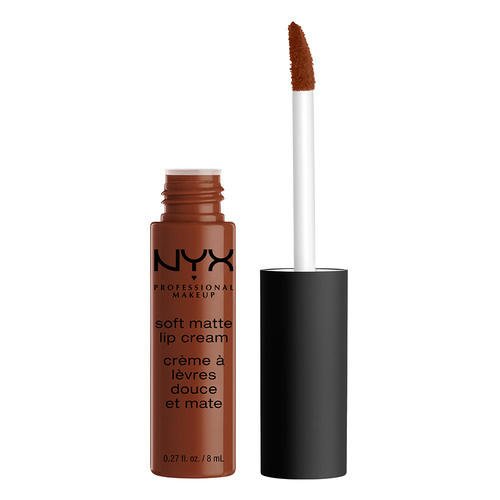 Помада для губ `NYX PROFESSIONAL MAKEUP` SOFT MATTE LIP CREAM тон 23 Berlin матовая жидкая — изображение 3