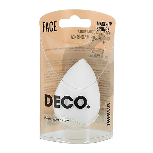 Спонж для макияжа `DECO.` THERMO меняющий цвет — изображение 2