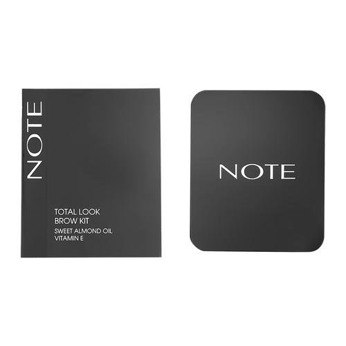 Набор теней и аксессуаров для коррекции бровей `NOTE` TOTAL LOOK BROW KIT тон 02 — изображение 3