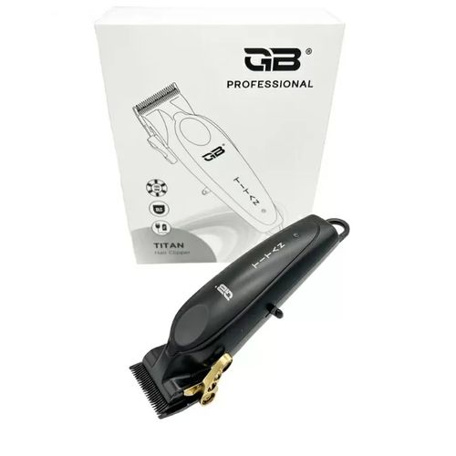 GB Professional TITAN - Профессиональная машинка для стрижки волос, Черная — изображение 5
