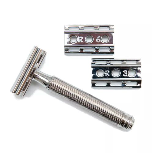 Captain Fawcett Fully Adjustable Double Edged Razor - Станок хром T-образный — изображение 2