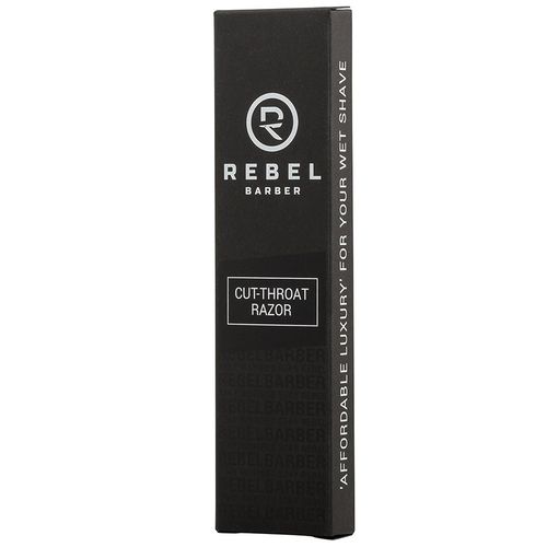 Rebel Barber Professional Shavette Black - Бритва со сменными лезвиями — изображение 4