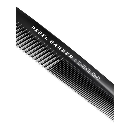 Rebel Barber Total Black R341 - Парикмахерская расческа — изображение 4