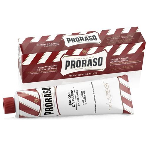 Proraso Nourish Sandalwood Shaving Cream Tube - Крем для бритья Сандал 150 мл — изображение 3