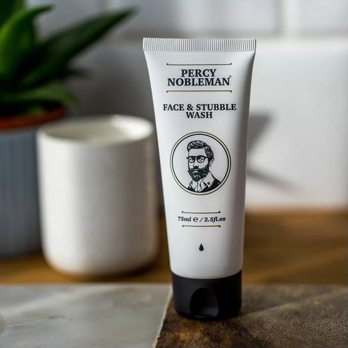 Percy Nobleman Face & Stubble Wash - Средство для умывания лица и бороды 75 мл — изображение 3