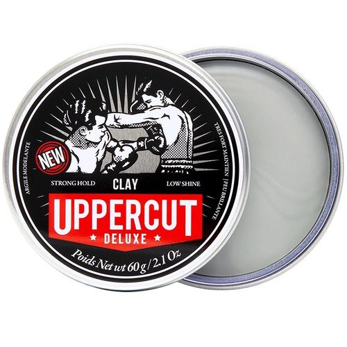 Uppercut Deluxe Clay - Глина для укладки волос на водной основе 70 гр — изображение 3