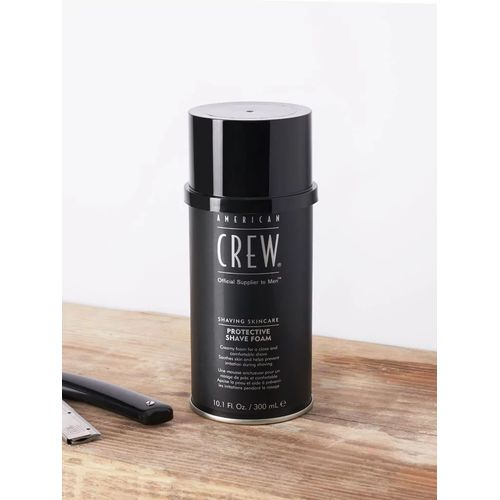 American Crew Protective Shave Foam Shaving Skincare - Защитная пена для бритья 300 мл — изображение 3