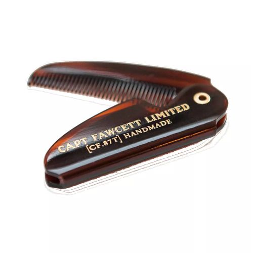 Captain Fawcett Folding Pocket Moustache Comb - Складная расческа для усов — изображение 2