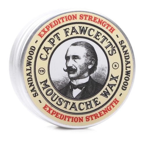 Captain Fawcett Expedition Strength Moustache Wax - Воск для усов Сандал 15 мл — изображение 5