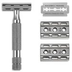 Rockwell 6C Gunmetal - Т-образная бритва Темный хром