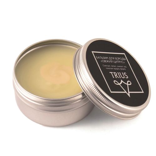 Trius Beard Balm - Бальзам для бороды Свежий цитрус 50 мл — изображение 4