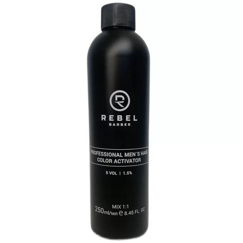 Rebel Barber Developer 5VOL 1.5% - Активатор для профессиональной мужской краски для волос 250 мл — изображение 2