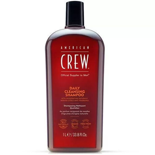 American Crew Daily Cleansing Shampoo - Шампунь очищающий для ежедневного ухода 1000 мл — изображение 2