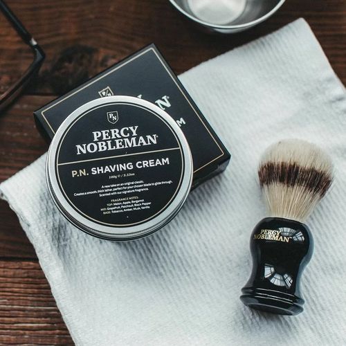Percy Nobleman Shaving Cream - Крем для бритья 100 мл — изображение 3