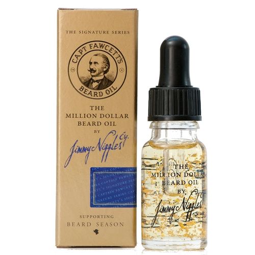 Captain Fawcett Jimmy Niggles Million Dollar Beard Oil Travel Sized - Масло для бороды 10 мл — изображение 2