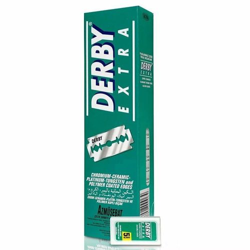 Derby Extra Double Edge Razor Blade - Сменные лезвия для бритья 100 шт — изображение 2