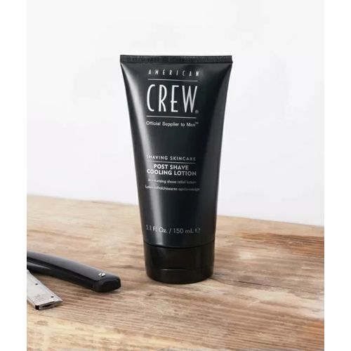 American Crew Post-Shave Cooling Lotion - Лосьон охлаждающий после бритья 150 мл — изображение 3