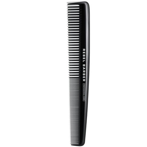 Rebel Barber Total Black R341 - Парикмахерская расческа