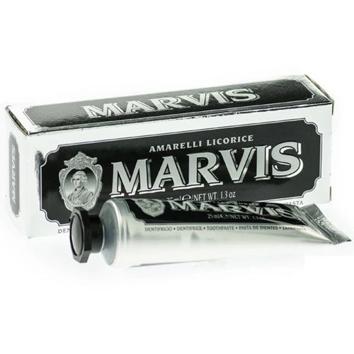 Marvis Amarelli Licorice - Зубная паста Лакрица Амарелли 25 мл — изображение 2
