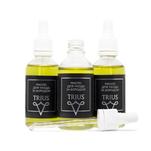 Trius Beard Oil - Масло для ухода за бородой Без запаха 50 мл — изображение 3