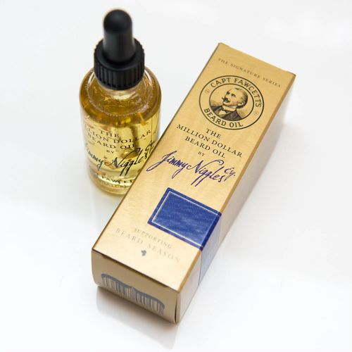 Captain Fawcett Jimmy Niggles Million Dollar Beard Oil Travel Sized - Масло для бороды 10 мл — изображение 5