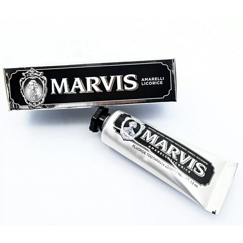 Marvis Amarelli Licorice - Зубная паста Лакрица Амарелли 25 мл — изображение 5