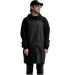 Rebel Barber Matte Black - Полиуретановый парикмахерский фартук