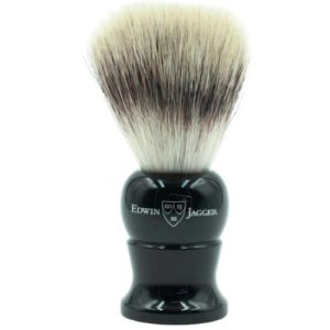 Edwin Jagger 9EJ286SYNST - Помазок черная смола искусственный ворс