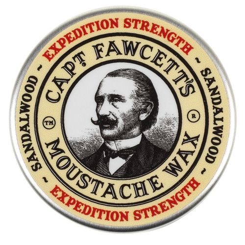 Captain Fawcett Expedition Strength Moustache Wax - Воск для усов Сандал 15 мл — изображение 2