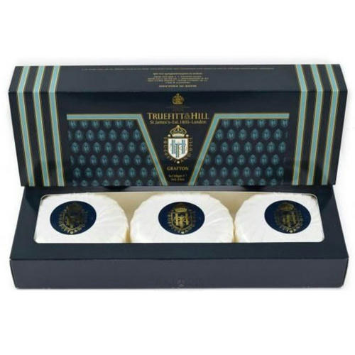 Truefitt and Hill Grafton Soap - Мыло для рук и тела 3 шт 150 мл