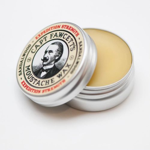 Captain Fawcett Expedition Strength Moustache Wax - Воск для усов Сандал 15 мл — изображение 4