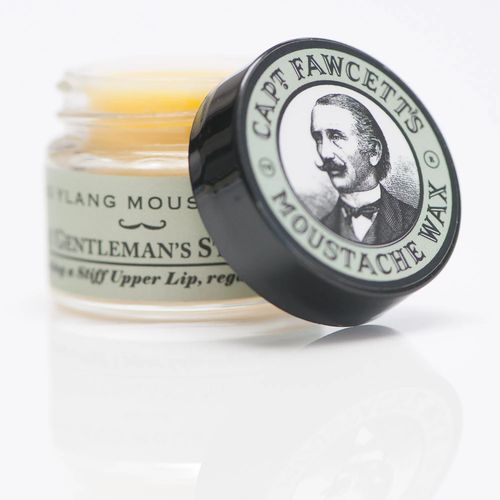 Captain Fawcett Ylang Ylang Moustache Wax - Воск для усов Иланг-иланг 15 мл — изображение 4