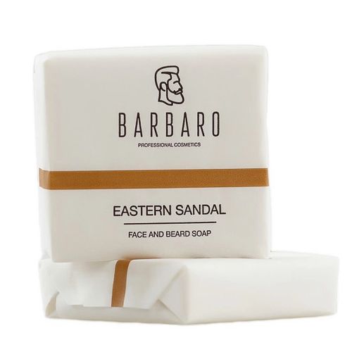 Barbaro Face & Beard Soap "Eastern Sandal" - Мыло для лица и бороды 90 гр — изображение 2