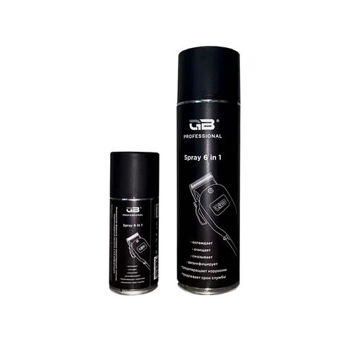 GB Professional Spray 6 in 1 - Охлаждающий спрей для ухода за ножевым блоком 210 мл — изображение 4