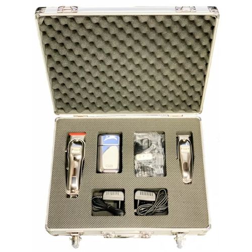 GB Professional Barber Combo - Набор инструментов в кейсе, Серебро — изображение 3