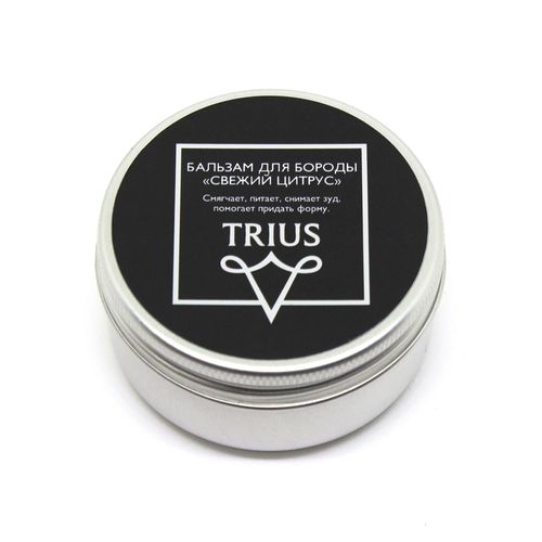 Trius Beard Balm - Бальзам для бороды Свежий цитрус 50 мл — изображение 3