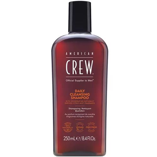 American Crew Daily Cleansing Shampoo - Шампунь очищающий для ежедневного ухода 250 мл — изображение 2