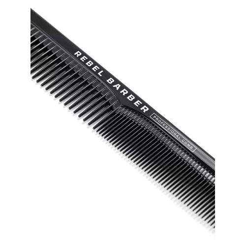 Rebel Barber Total Black R340 - Парикмахерская расческа — изображение 4